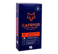 Cafe Pod Nespresso Super Charger Espresso 10pcs