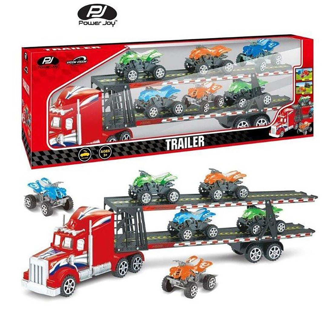 Power Joy V. Vroom Trailer, 6Pcs GT-C8437V