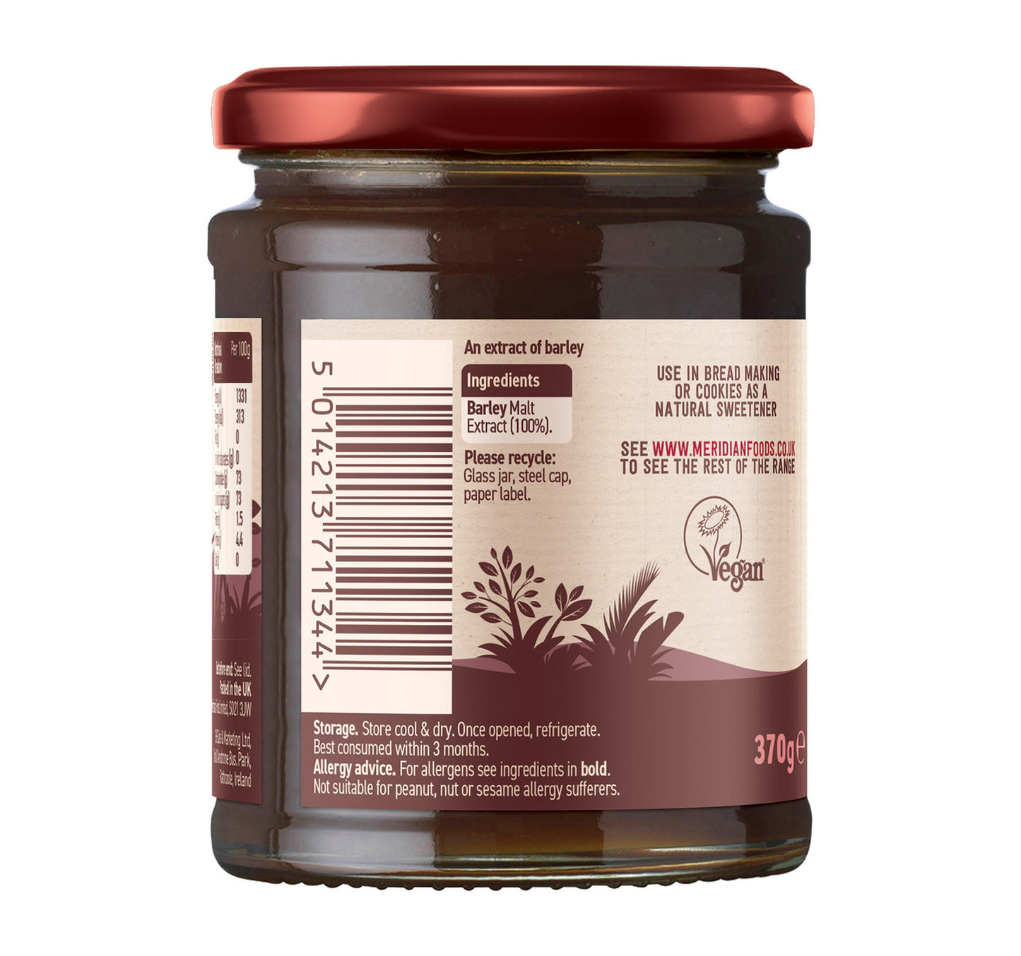 Meridian Barley Malt Extract 370 g