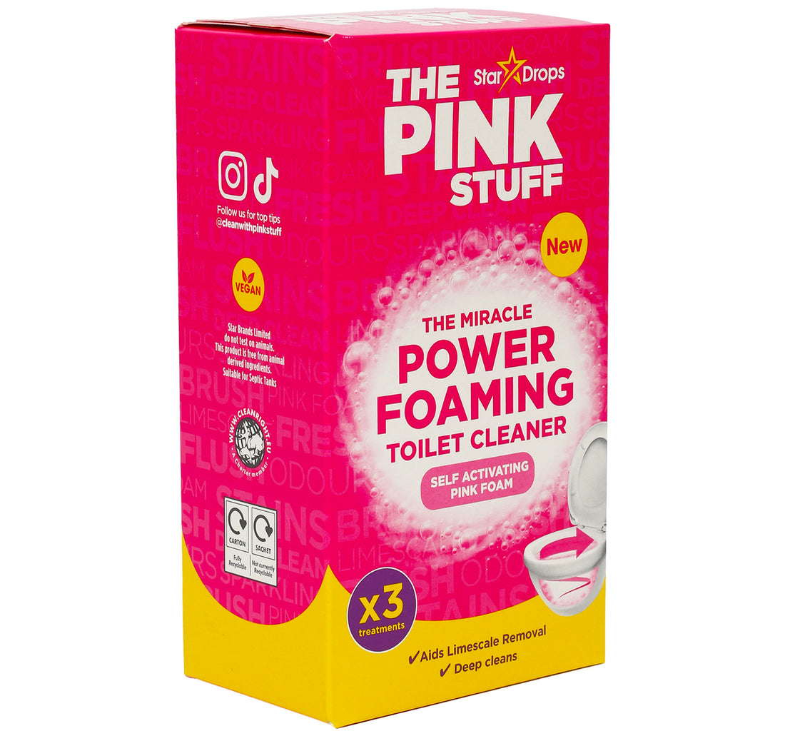 Stardrops Pink Stuff Miracle Power Foaming Toilet Cleaner 300 g