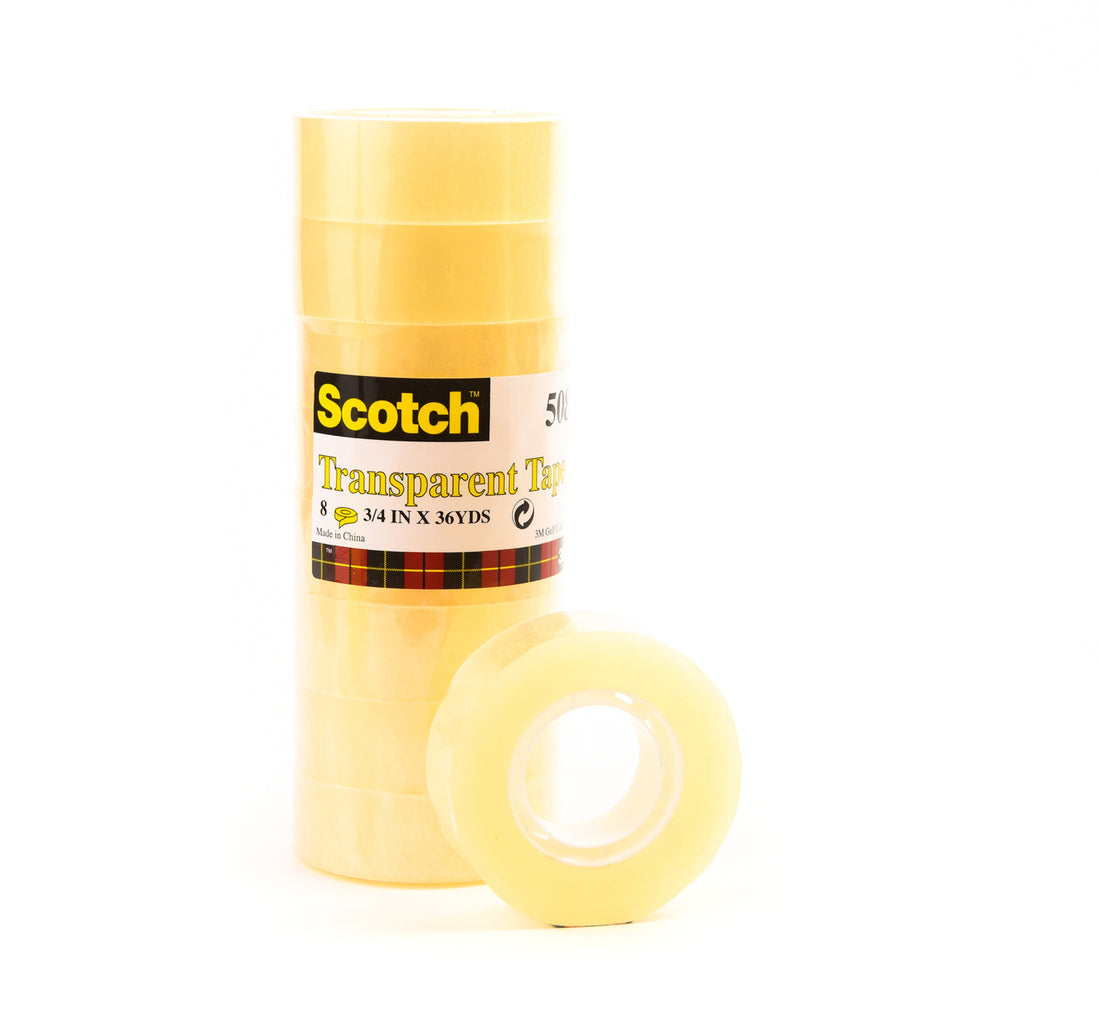 3M Transparent Tape 3/4inchx36yard