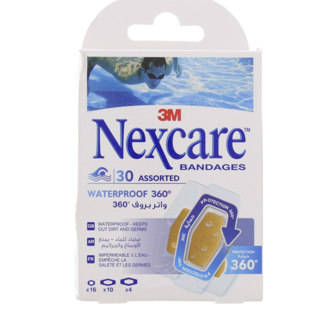 Nexcare Bandages Waterproof 30pcs