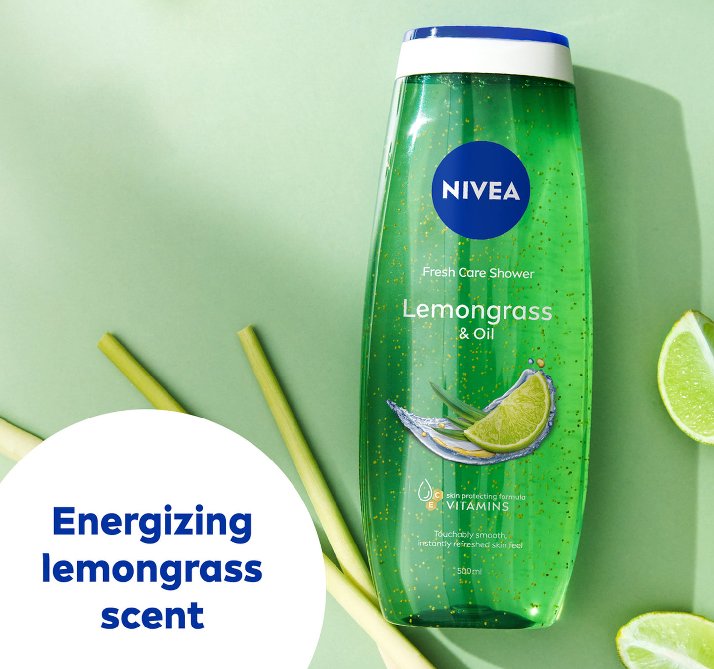 Nivea Lemongrass & Oil Shower Gel Body Wash 500 ml