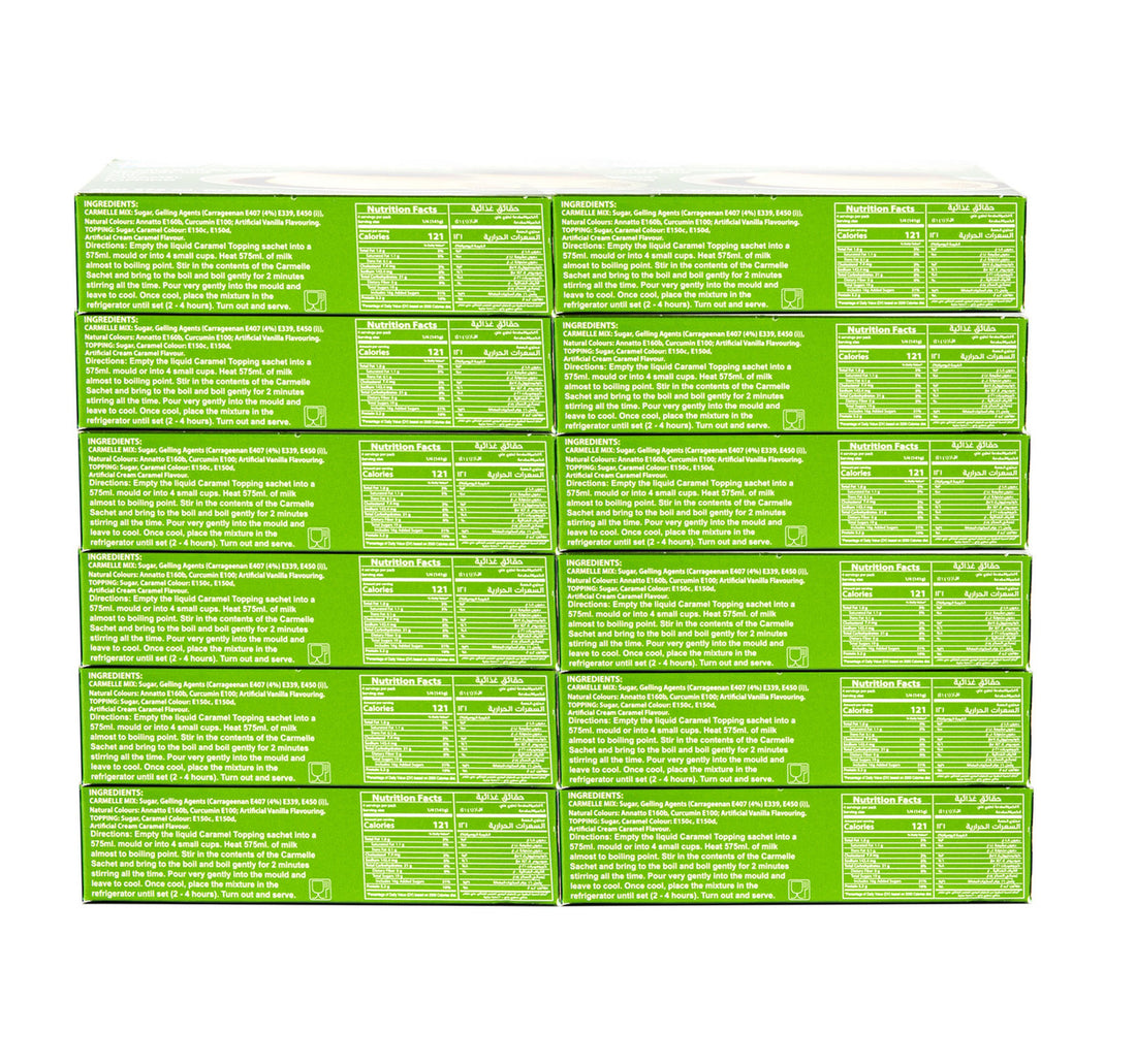 Green's Creme Carmelle 12 x 70 g