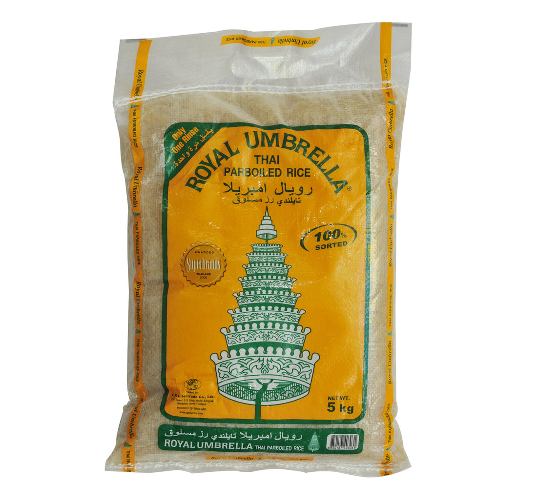 Royal Umbrella Thai Parboiled Rice 5 kg