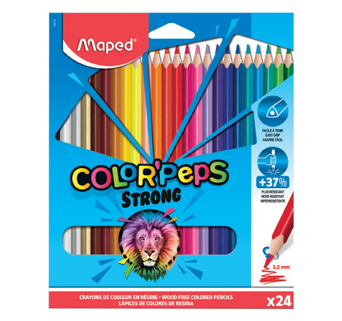 Maped Color Pencil Strong 24's 86272