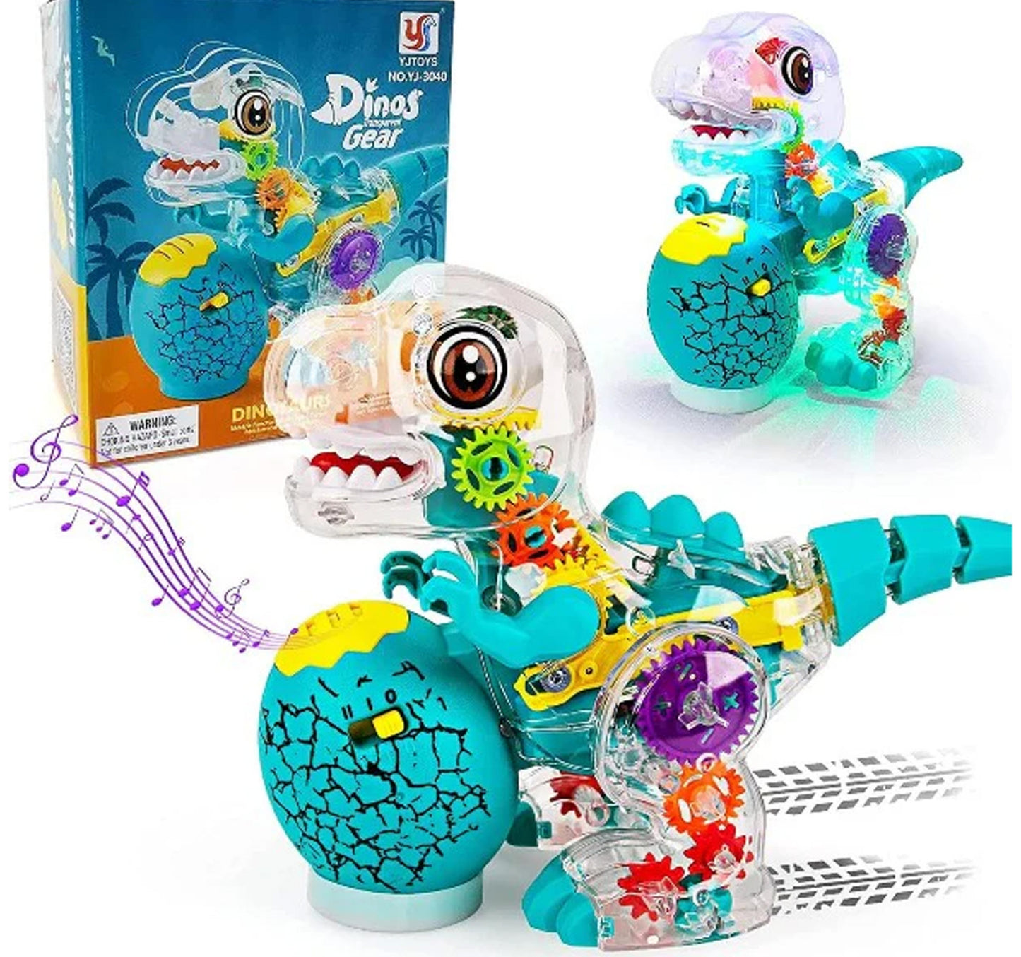 Skid Fusion Battery Operated Dinosaur YJ-3040