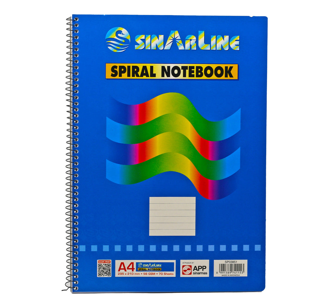 Sinarline Spiral Notebook A4 SP03851
