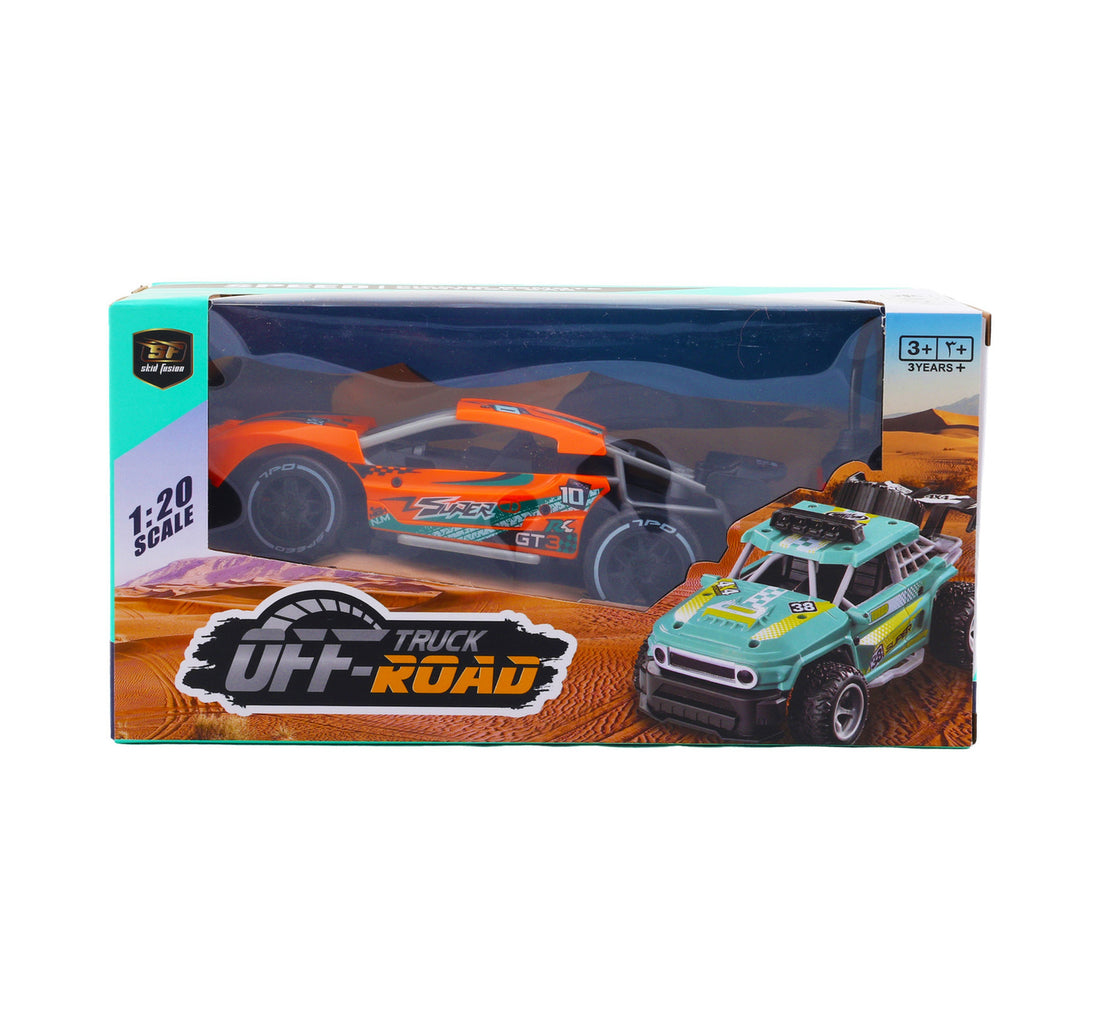 Skid Fusion Off Road Remote Control Car 1:20 168-126 Assorted