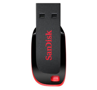 محرك أقراص فلاش USB 2.0 Cruzer Blade من Sandisk، سعة 32 جيجابايت، SDCZ50-032G-B35
