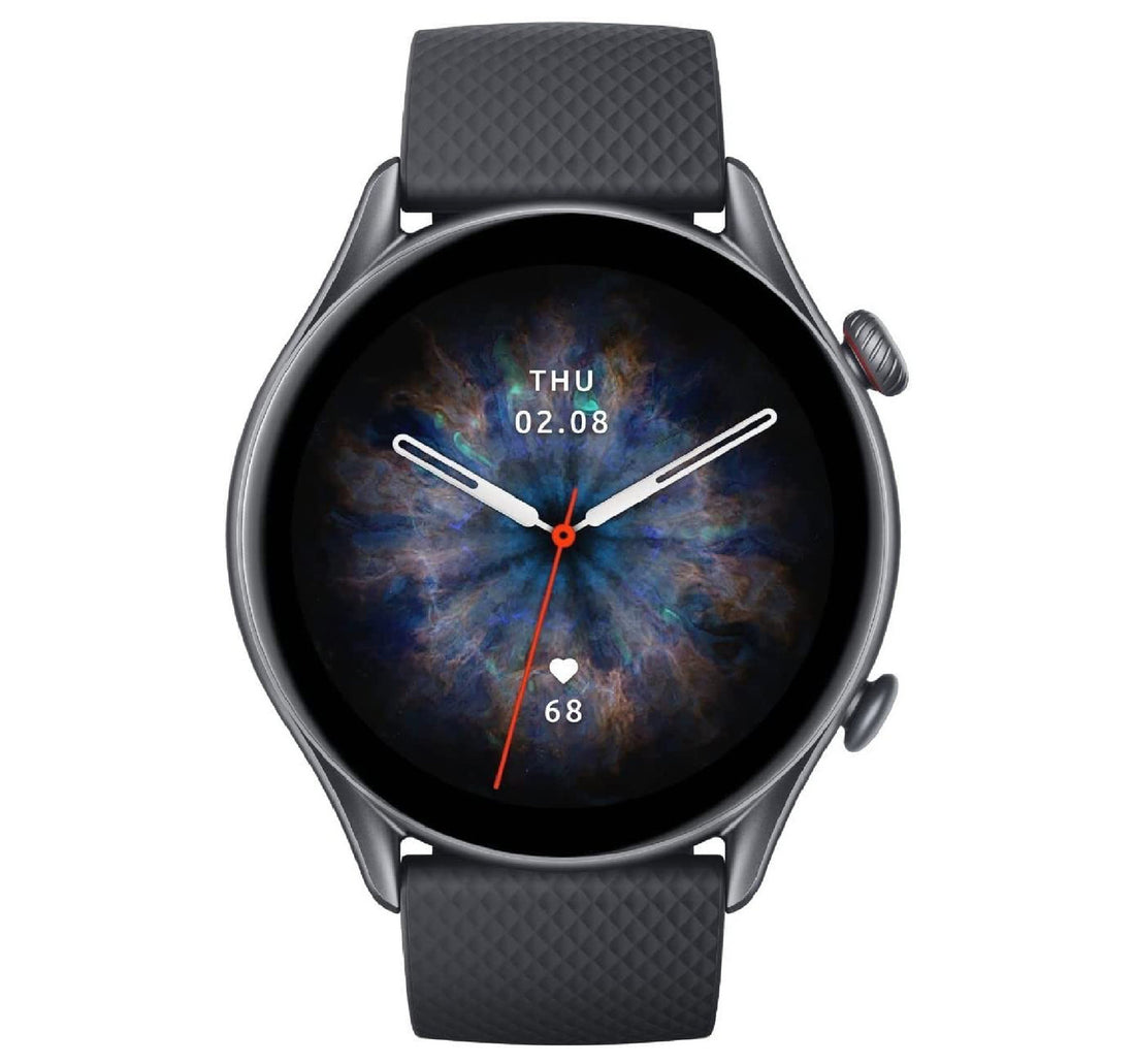 Amazfit GPS GTR 3 Pro Smartwatch, 1.45” AMOLED Display, A2040-GTR-3-PRO-INFINITE-BLACK