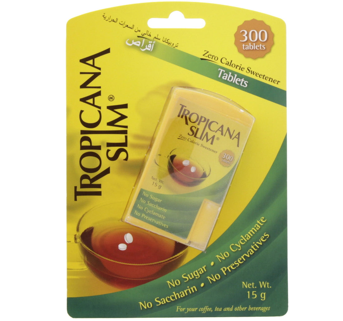 أقراص تروبيكانا سليم المُحلية الخالية من السعرات الحرارية، 300 قرص