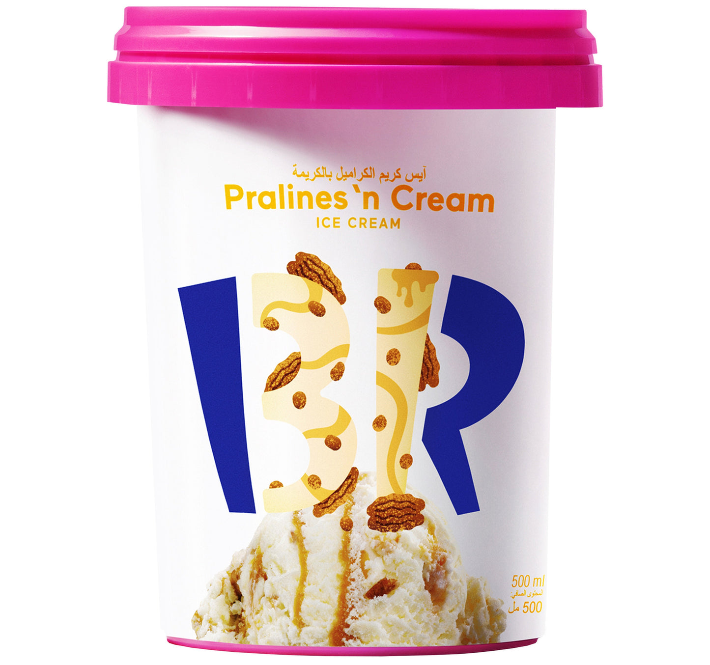Baskin Robbins Pralines N Cream Ice Cream 500 ml
