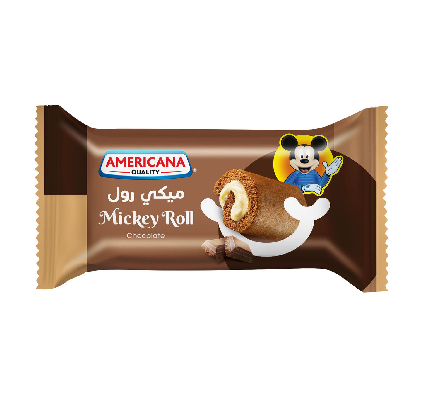 Americana Mickey Roll Cake Chocolate 24 x 25 g