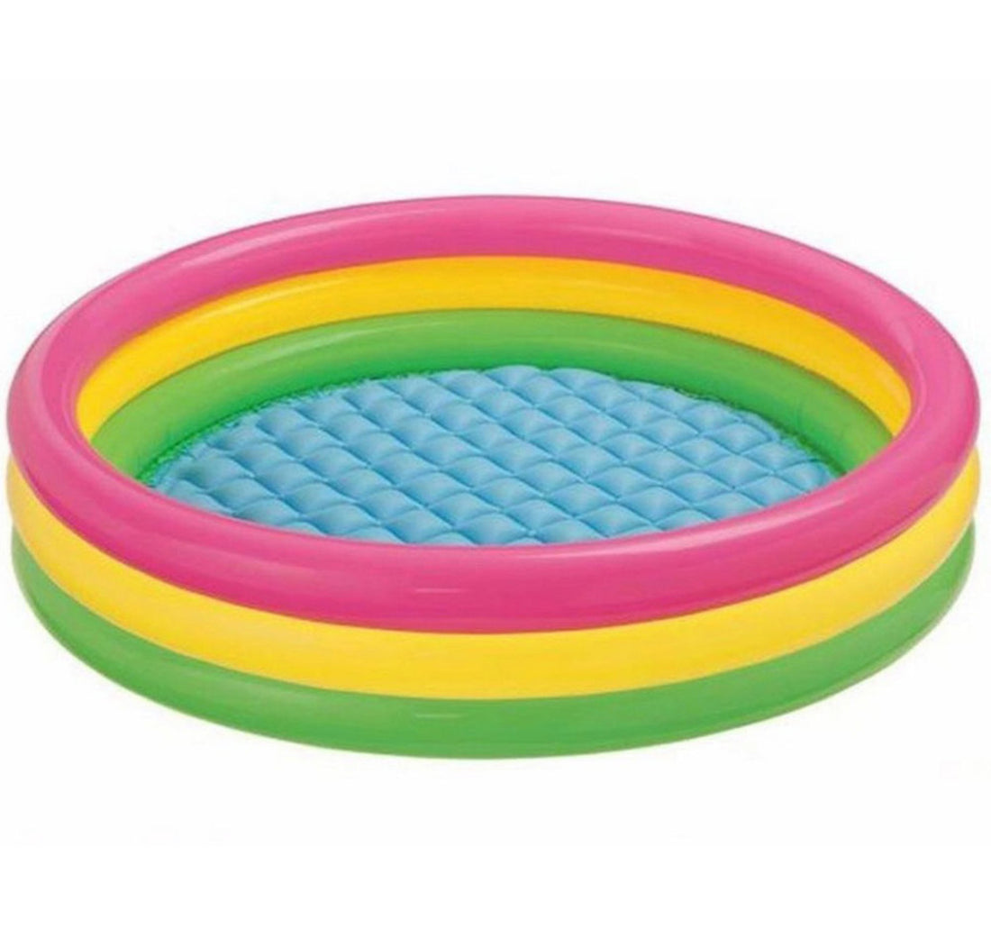 Intex Kiddie Pool - Kid's Summer Sunset Glow Design - 58 x 13 cm