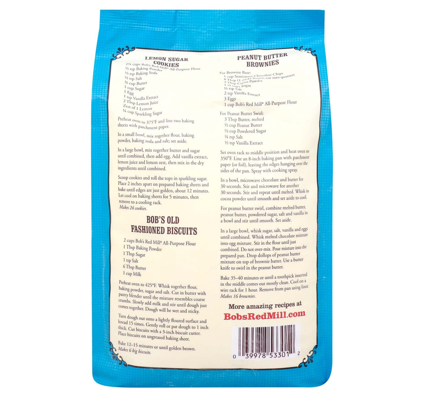 Bob's Red Mill Unbleached White All Purpose Flour 2.27 kg Lulu Hypermarket