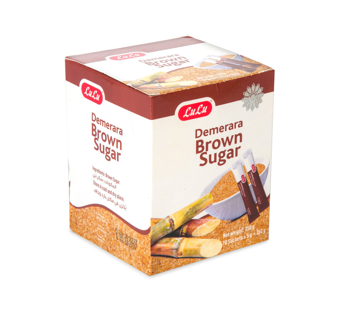 LuLu Demerara Brown Sugar Sticks 70 x 5 g