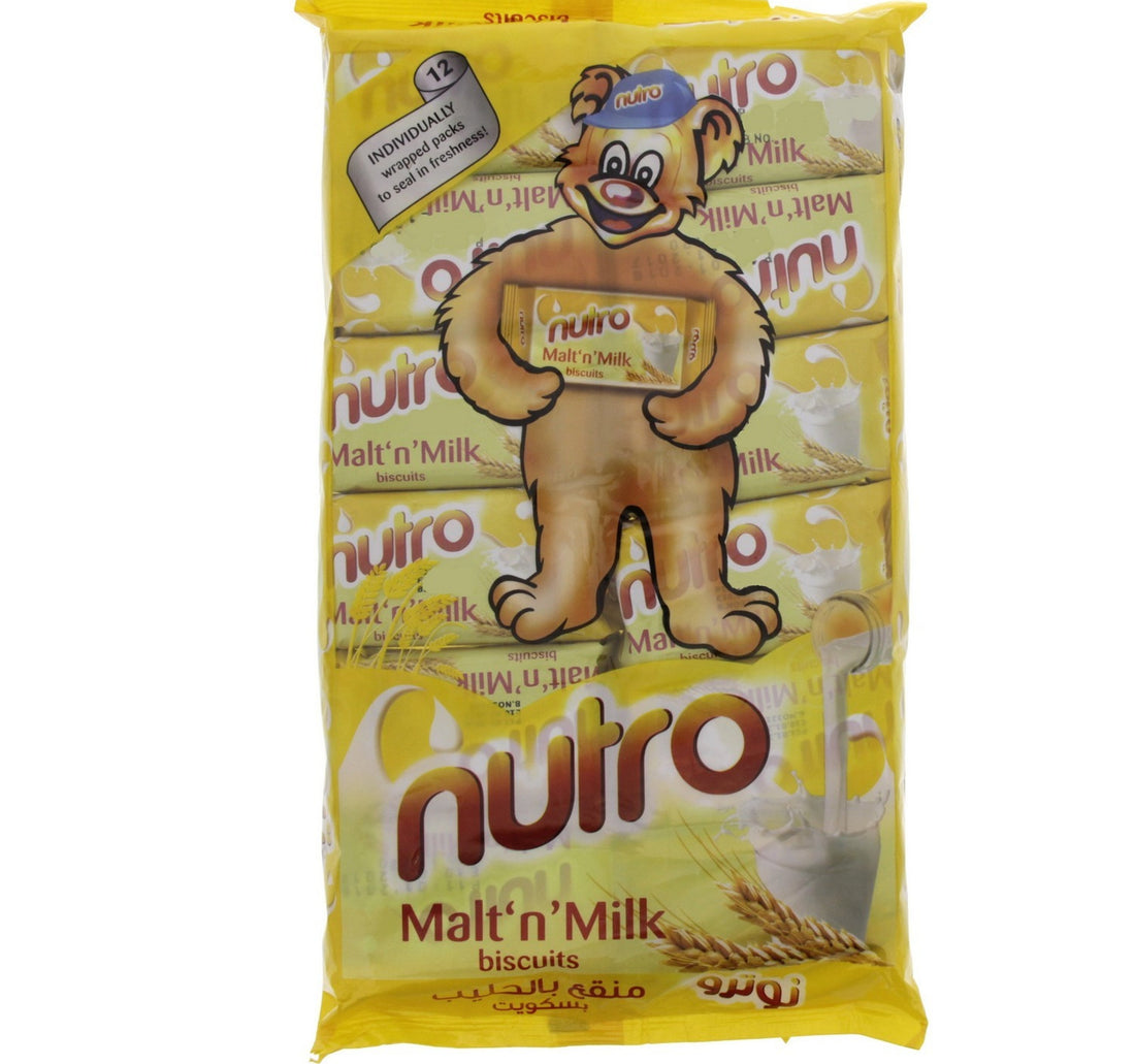 Nutro Malt'n' Milk Biscuits 12 x 50 g