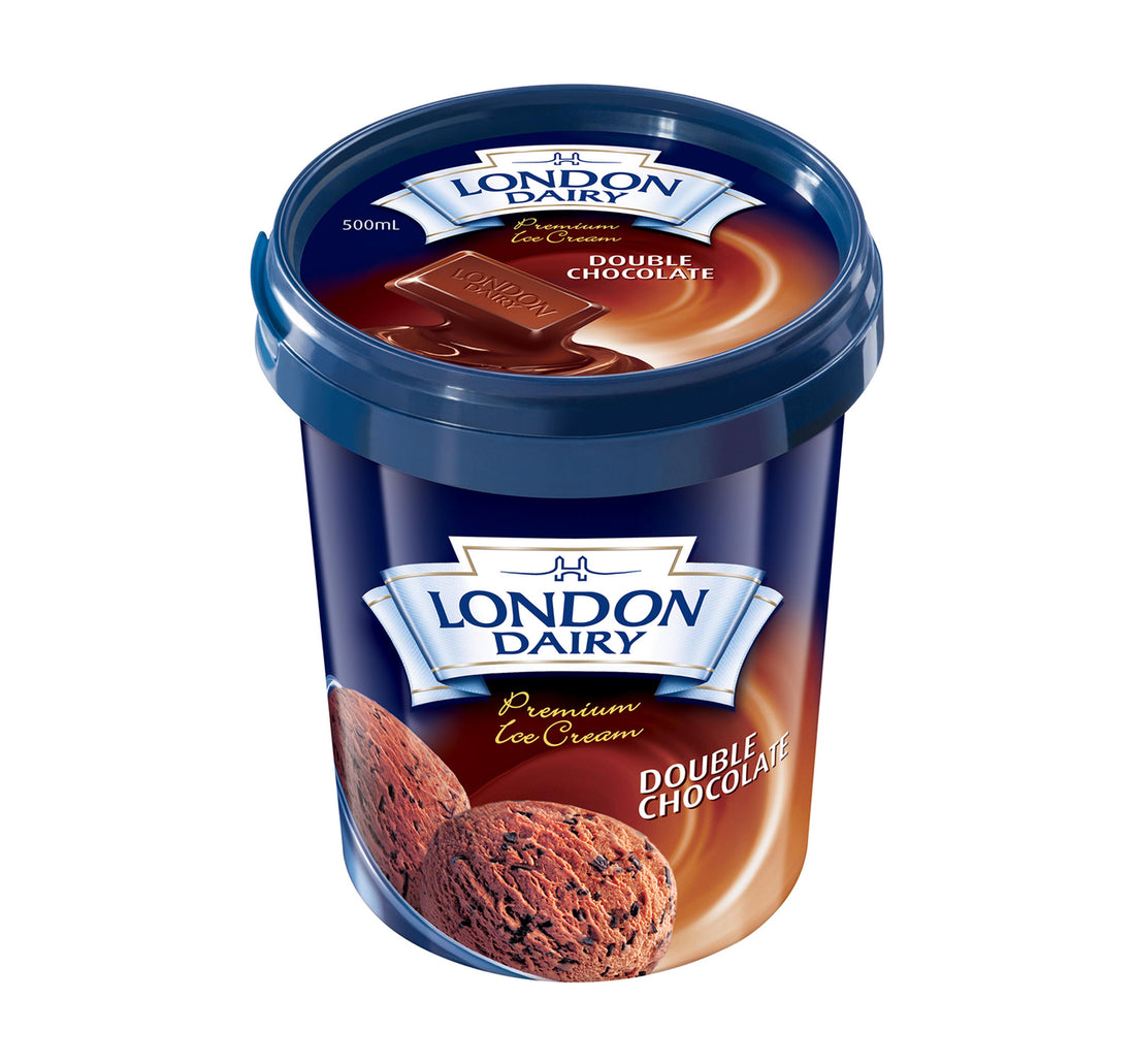 London Dairy Double Chocolate Ice Cream 500 ml
