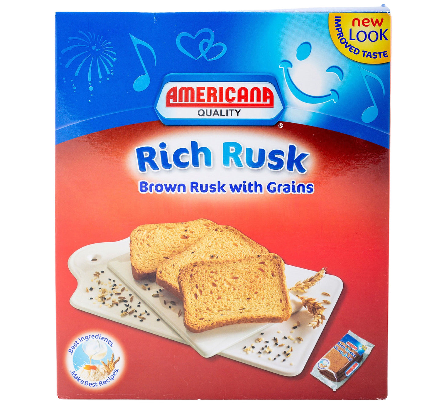Americana Rich Rusk Brown 385 g