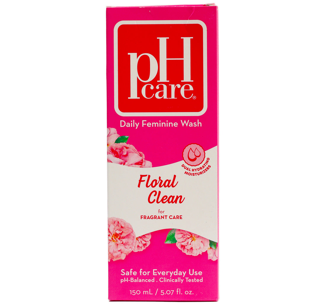 غسول نسائي pH Care Floral Clean Feminine Wash 150 مل