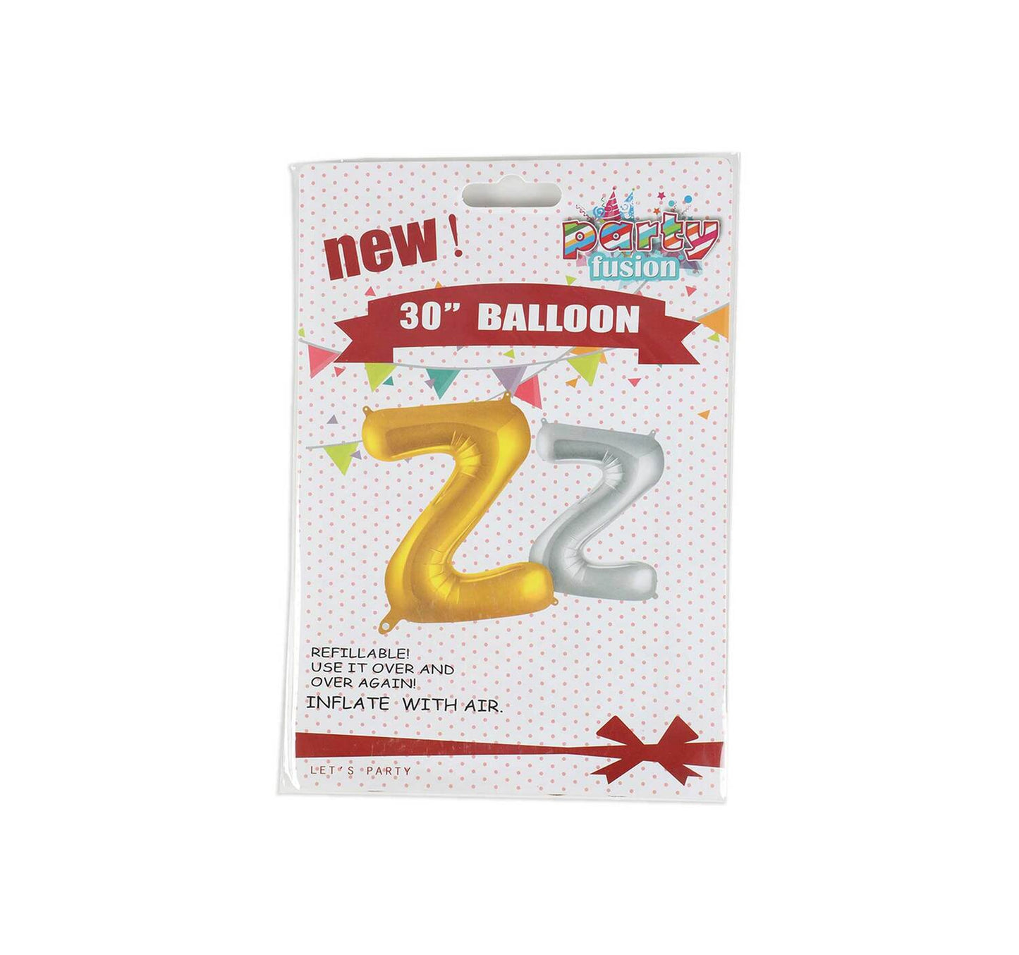 Party Fusion Foil Balloon-Z HK19L-52 32"
