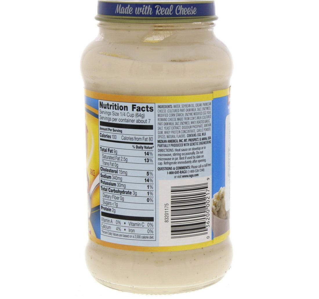 Ragu Roasted Garlic Parmesan Sauce 453 g