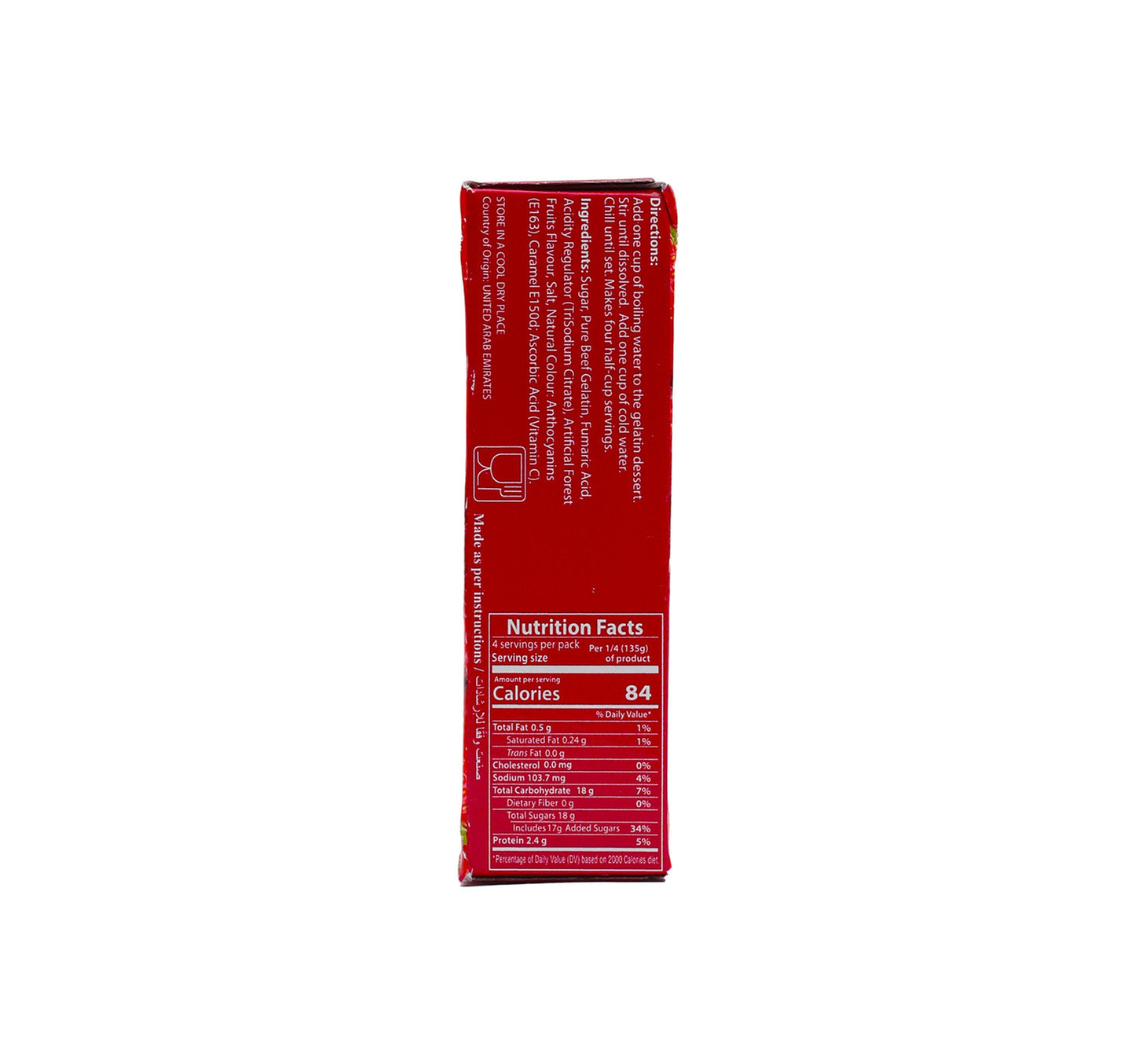 Greens Jelly Mixed Fruit 80 g 5+1