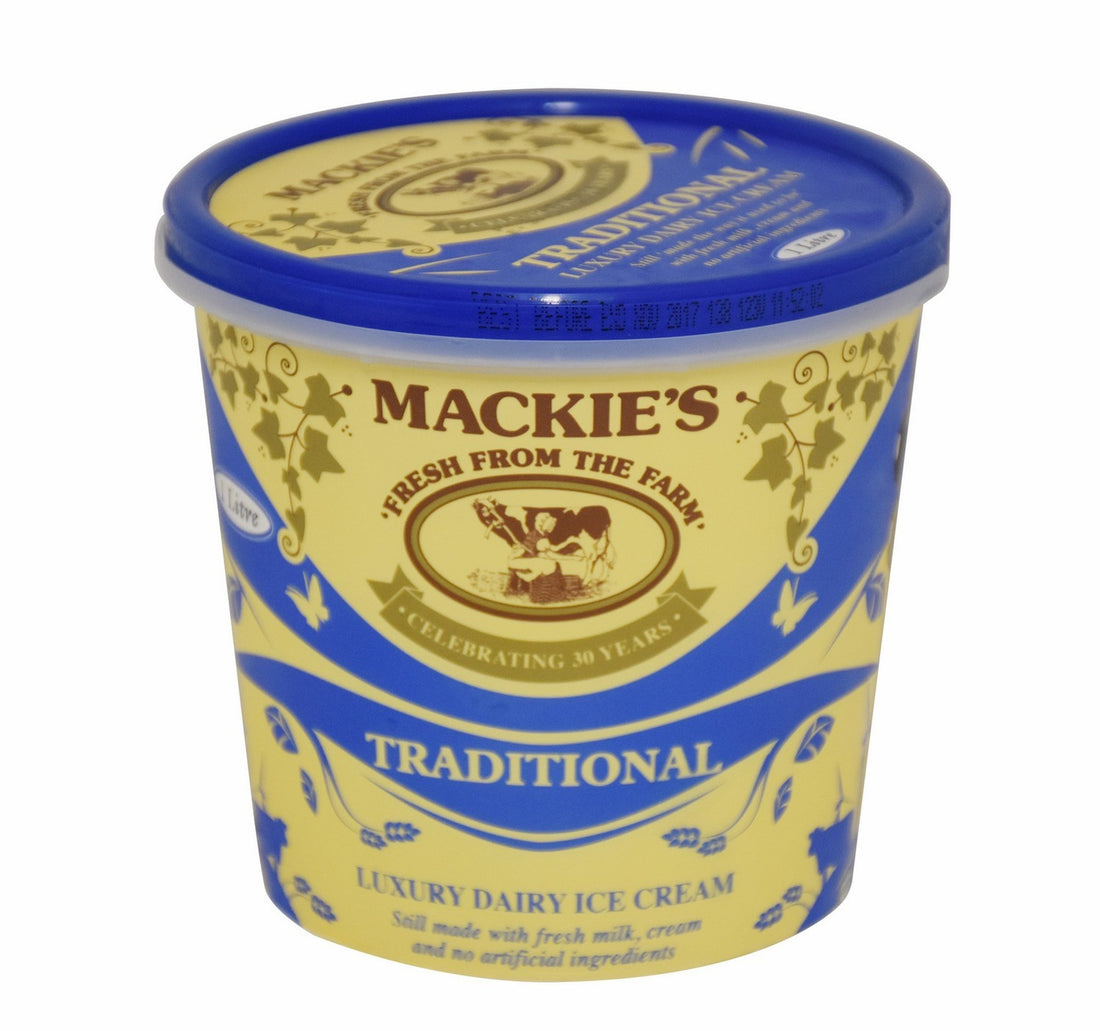 Mackie's Traditional Luxury Dairy Ice Cream 1 Litre