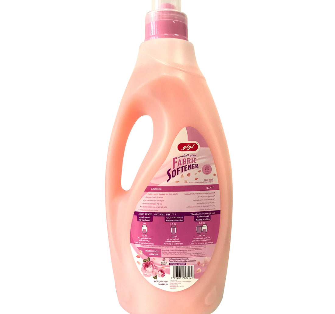 LuLu Fabric Softener Rose 4 Litre
