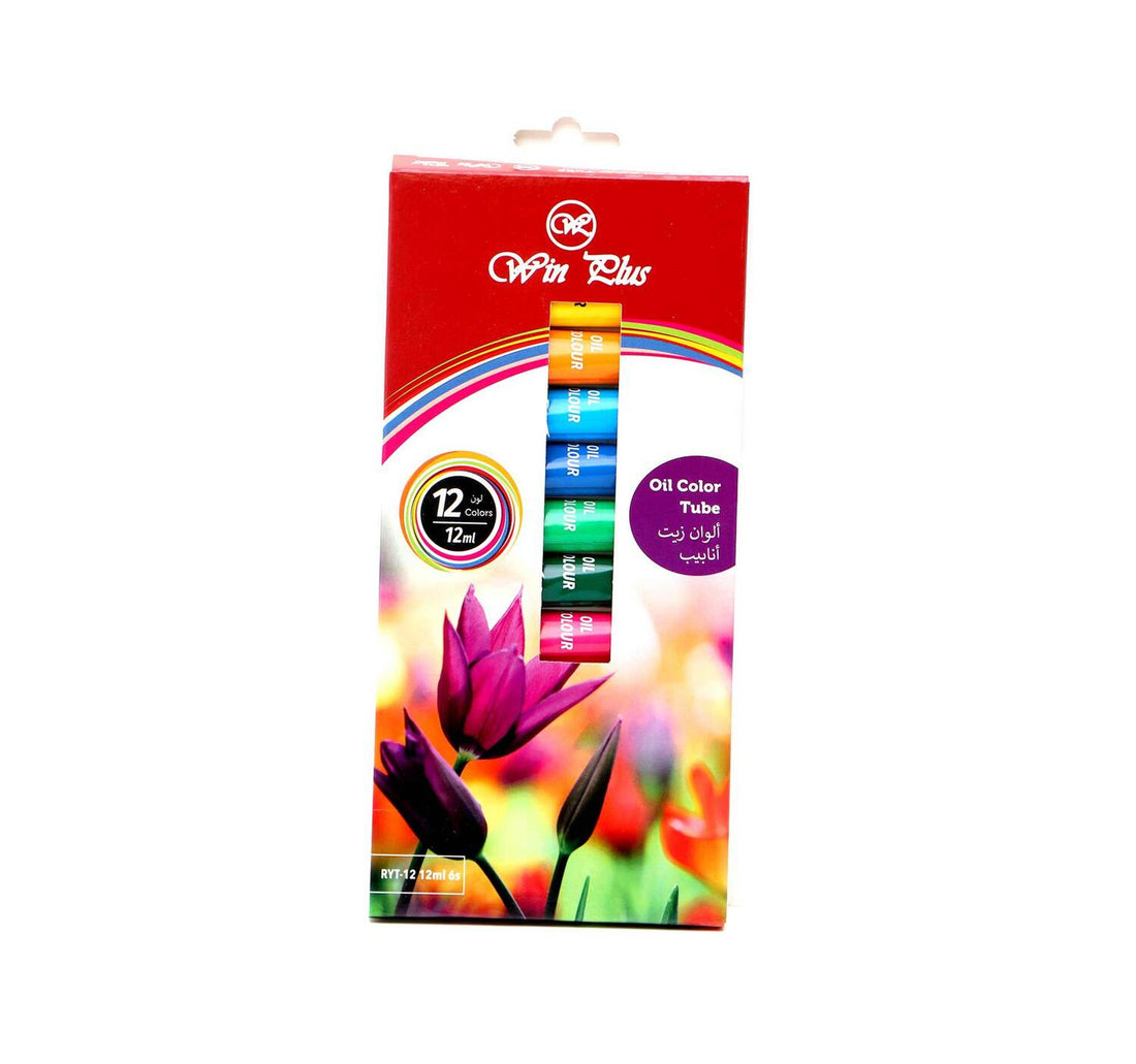 Win Plus Oil ColorTube RYT-12 12ml 12s