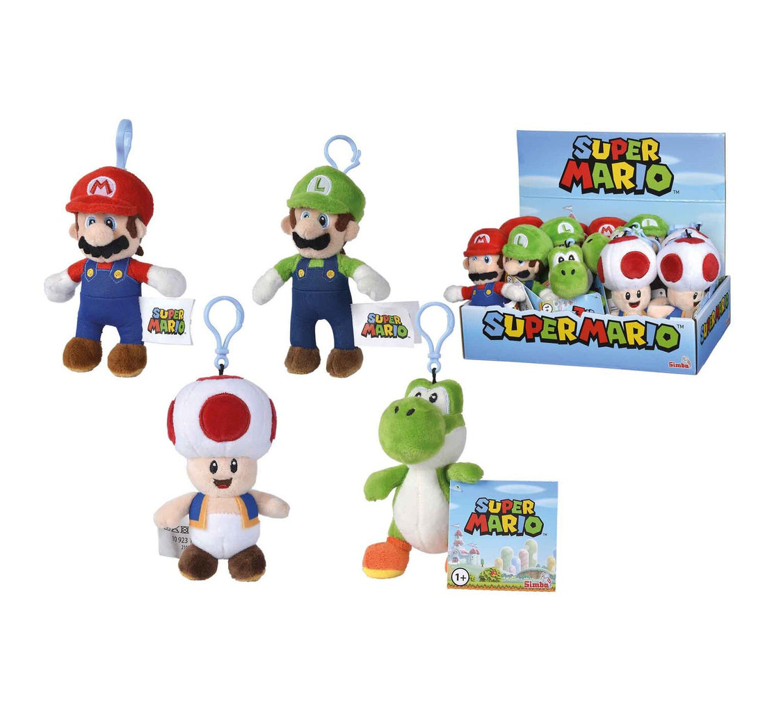 Super Mario Plush Key Chain, 1092310