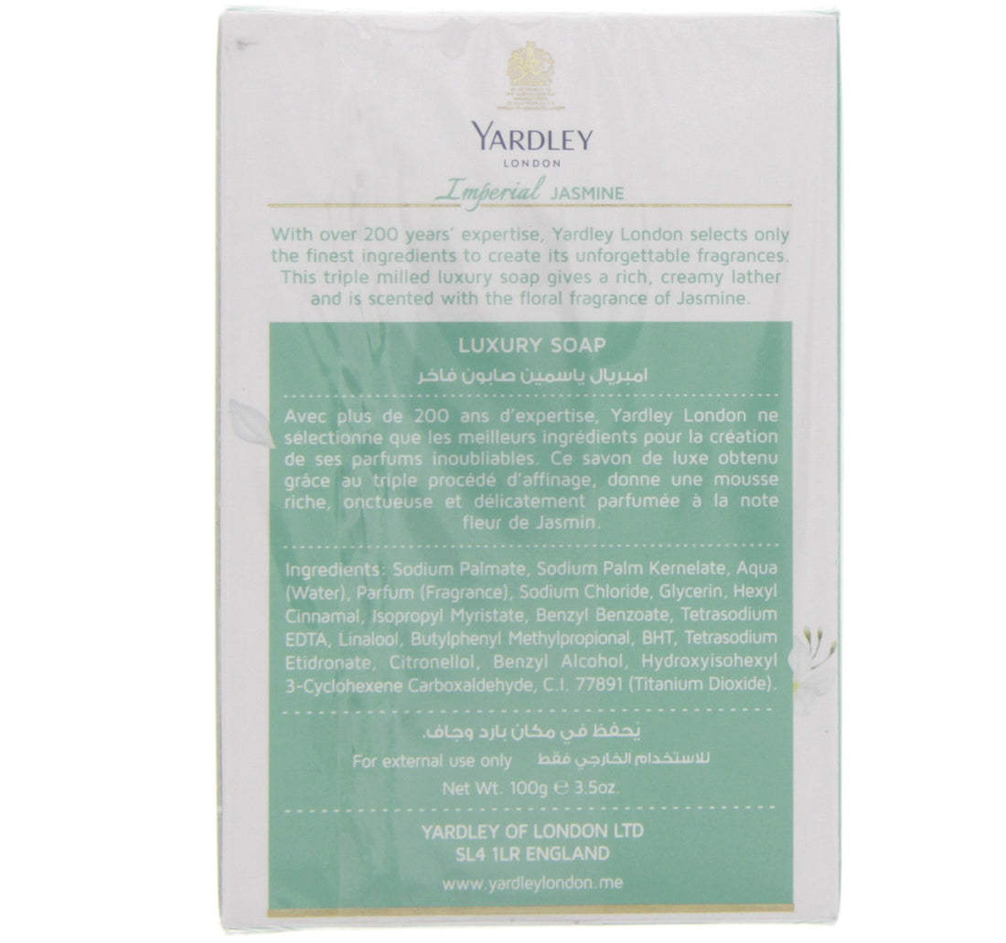 Yardley Jasmine Luxury Soap 100 g