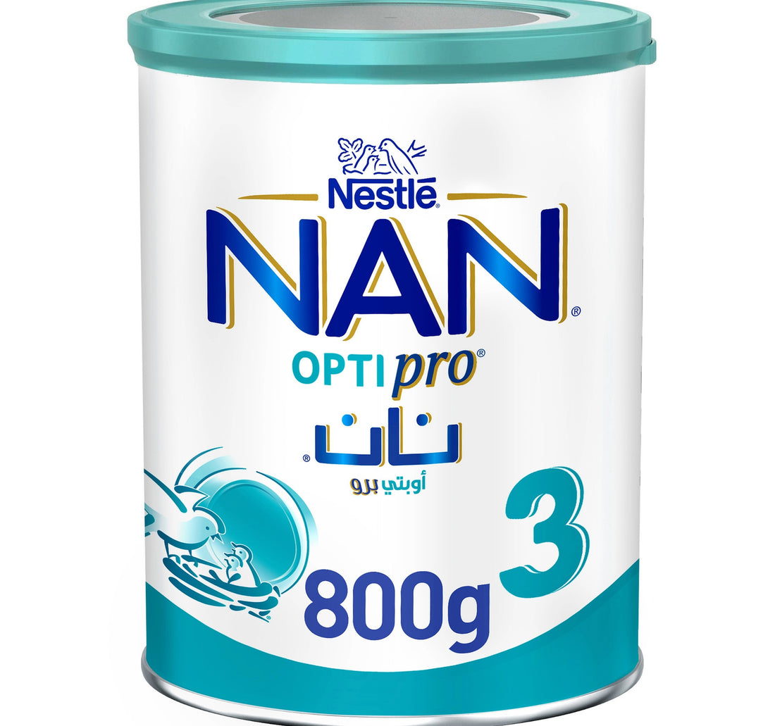 تركيبة نستله نان أوبتي برو المرحلة 3 للنمو من عمر سنة إلى 3 سنوات 800 جرام