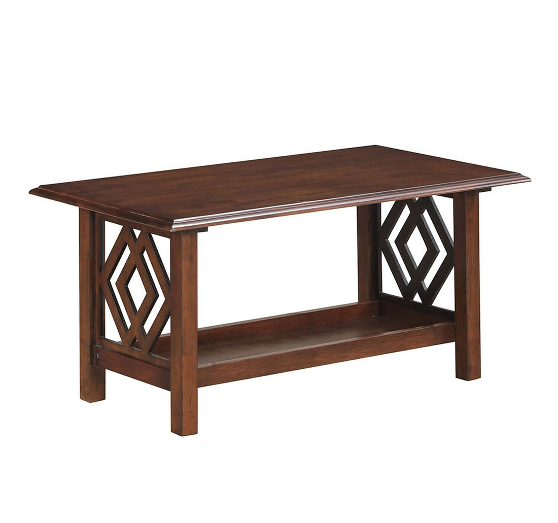 Maple Leaf Zari Coffee Table W90xD50xH45cm CT1232Walnut