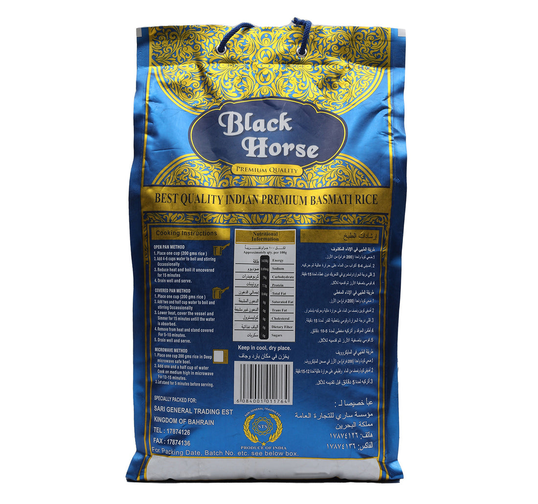 Black Horse Basmati Rice 10 kg