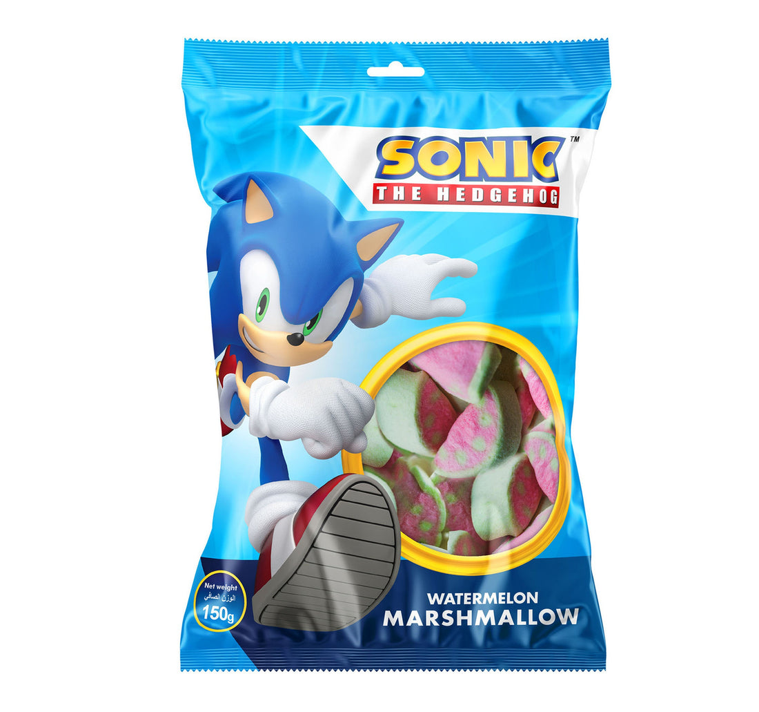 Sonic The Hedgehog Watermelon Marshmallow 150 g