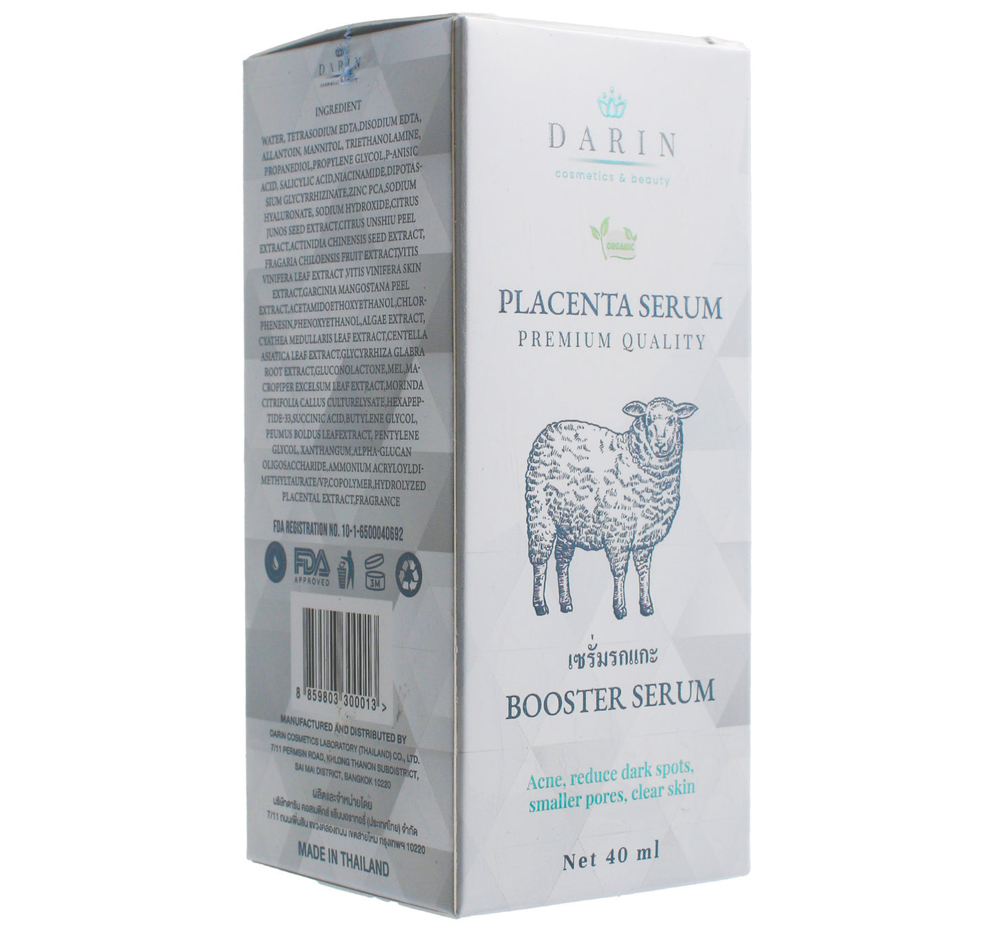 Darin Placenta Booster Serum 40 ml