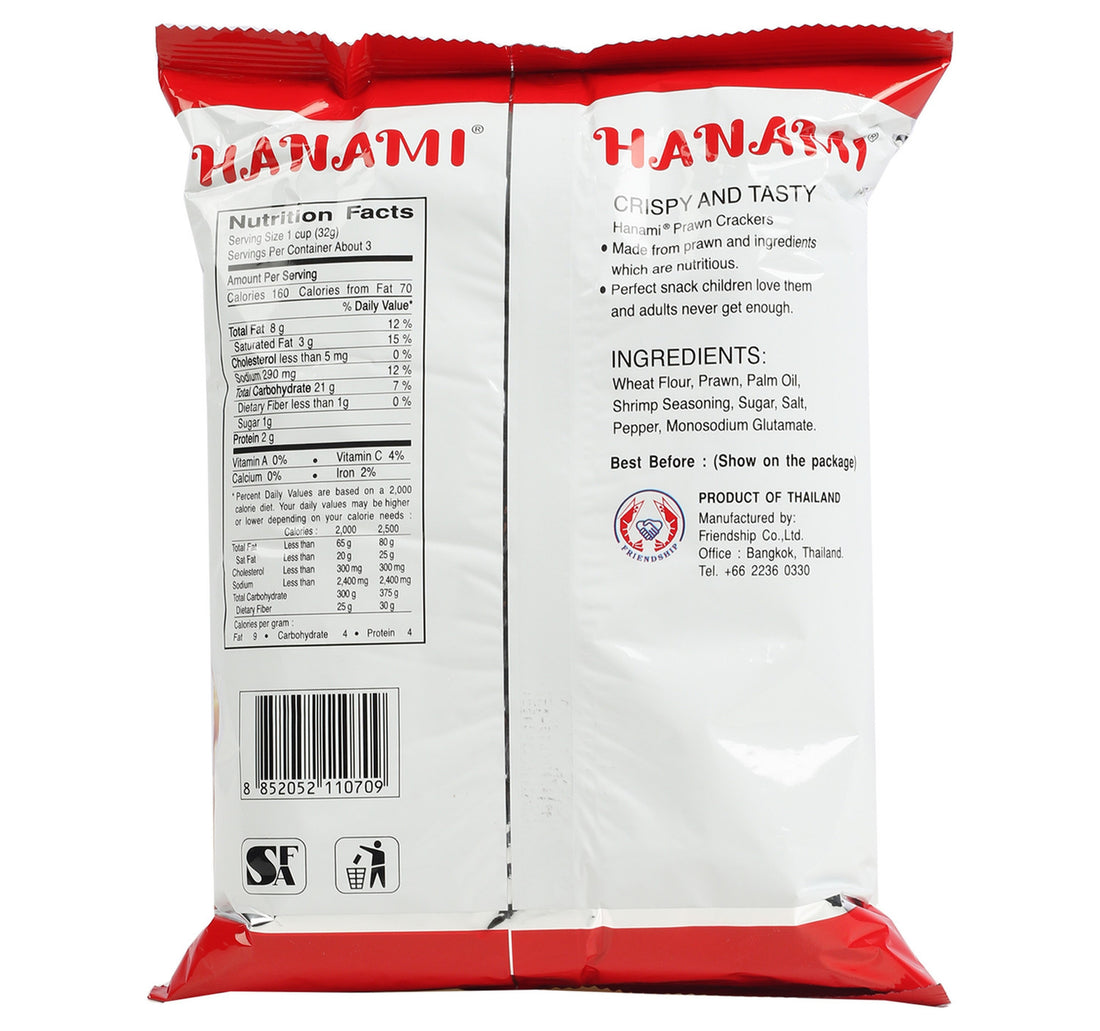 Hanami Prawn Crackers Toasted 100 g