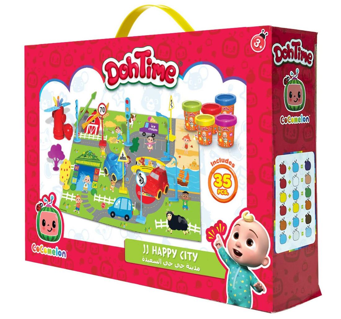 Cocomelon Dough Funny Traffic TP101584 Assorted Colours