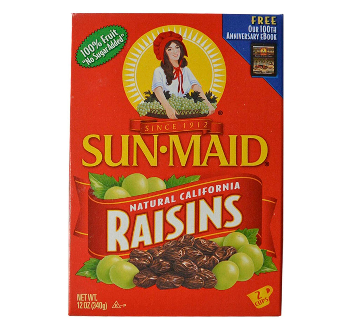 Sun-Maid Natural California Raisins 340 g