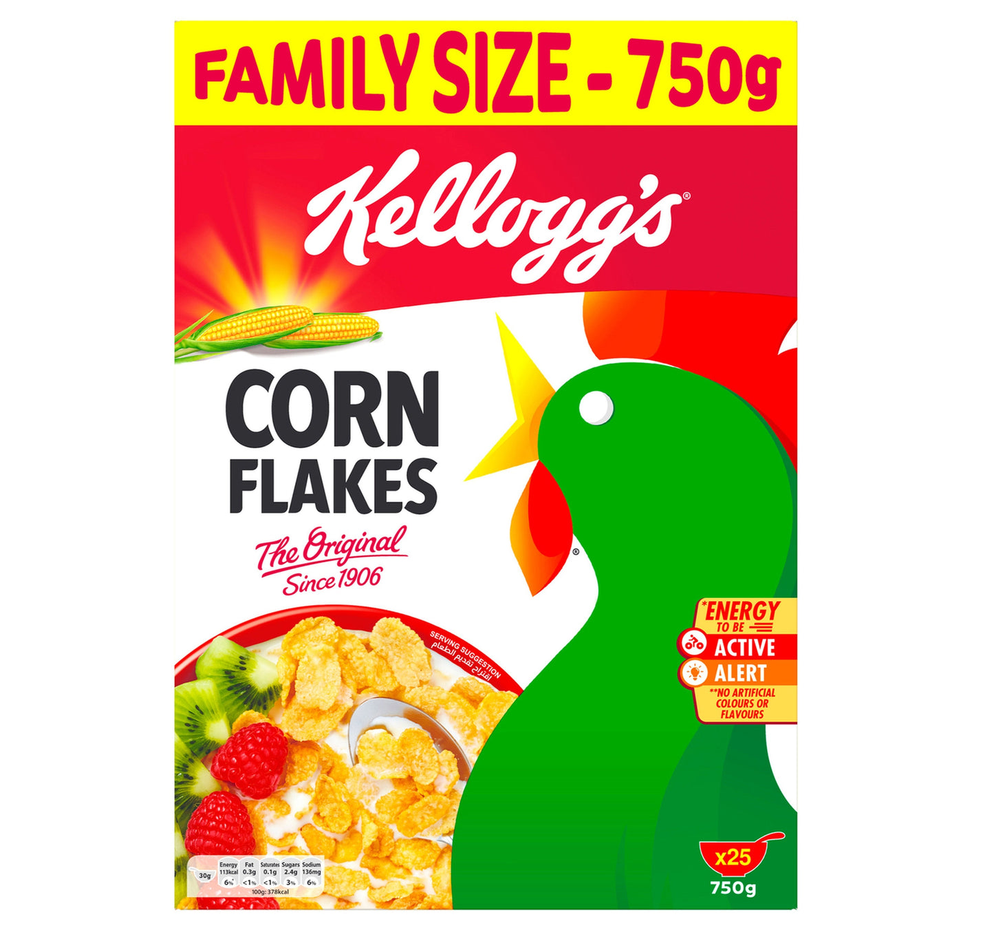 Kellogg's Corn Flakes The Original 750 g Lulu Hypermarket