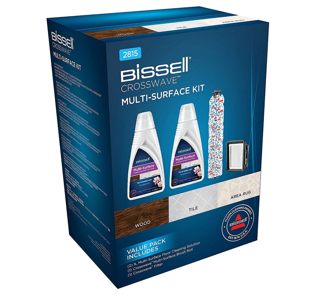 Bissell Crosswave Consumer Pack Multi Surface Kit, Blue, 2815