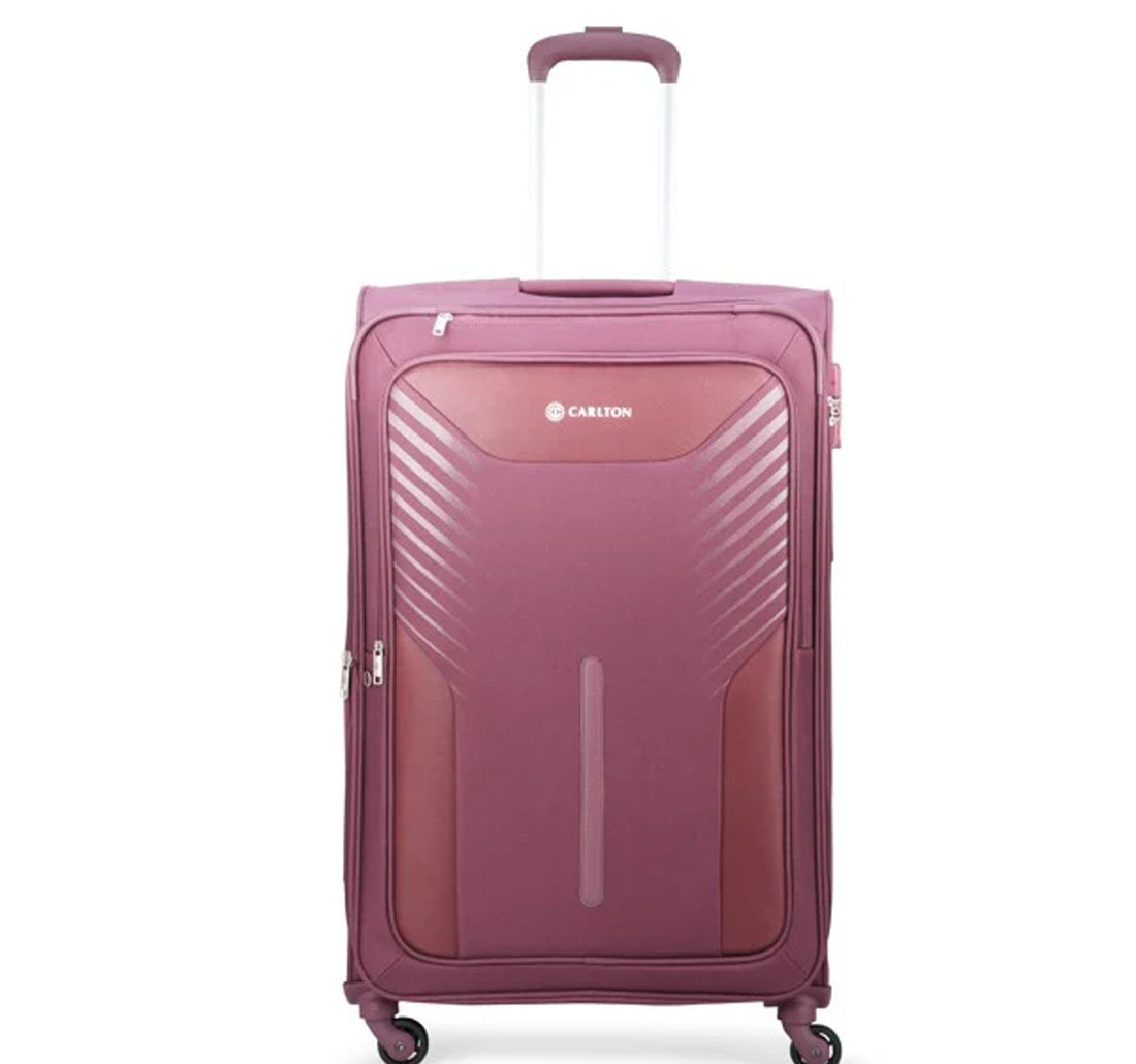 Carlton Mark Plus 4 Wheel Soft Trolley 79cm Maroon