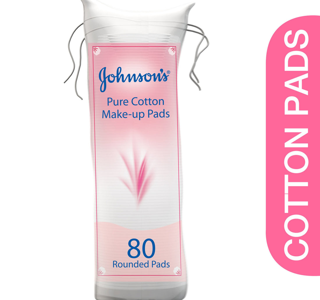 Johnson's Pure Cotton Pads 80pcs