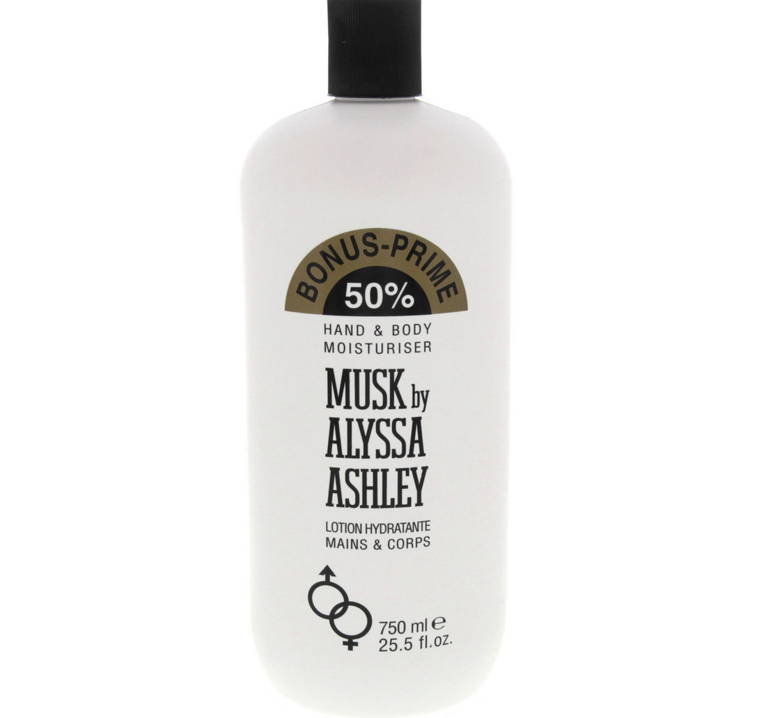 Alyssa Ashley Musk Body Lotion 500 ml + 50% Extra