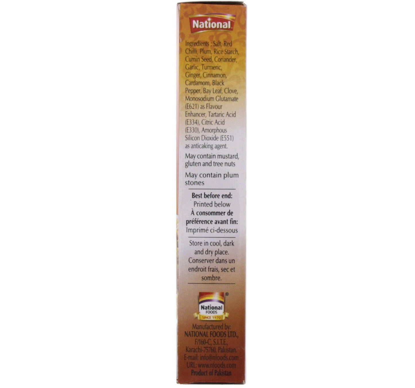 National Bombay Biryani Spice Mix 70 g