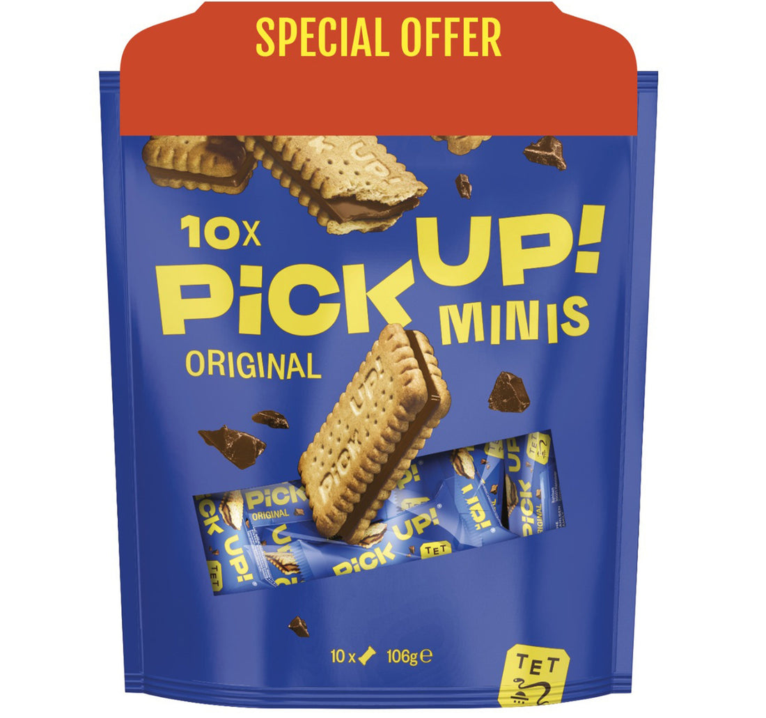 Bahlsen Pick Up Minis Choco Biscuits Value Pack 2 x 106 g