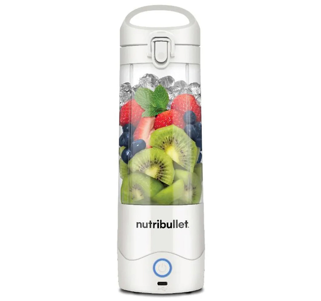Nutribullet Rechargeable Portable Blender, White, NB-PB475W