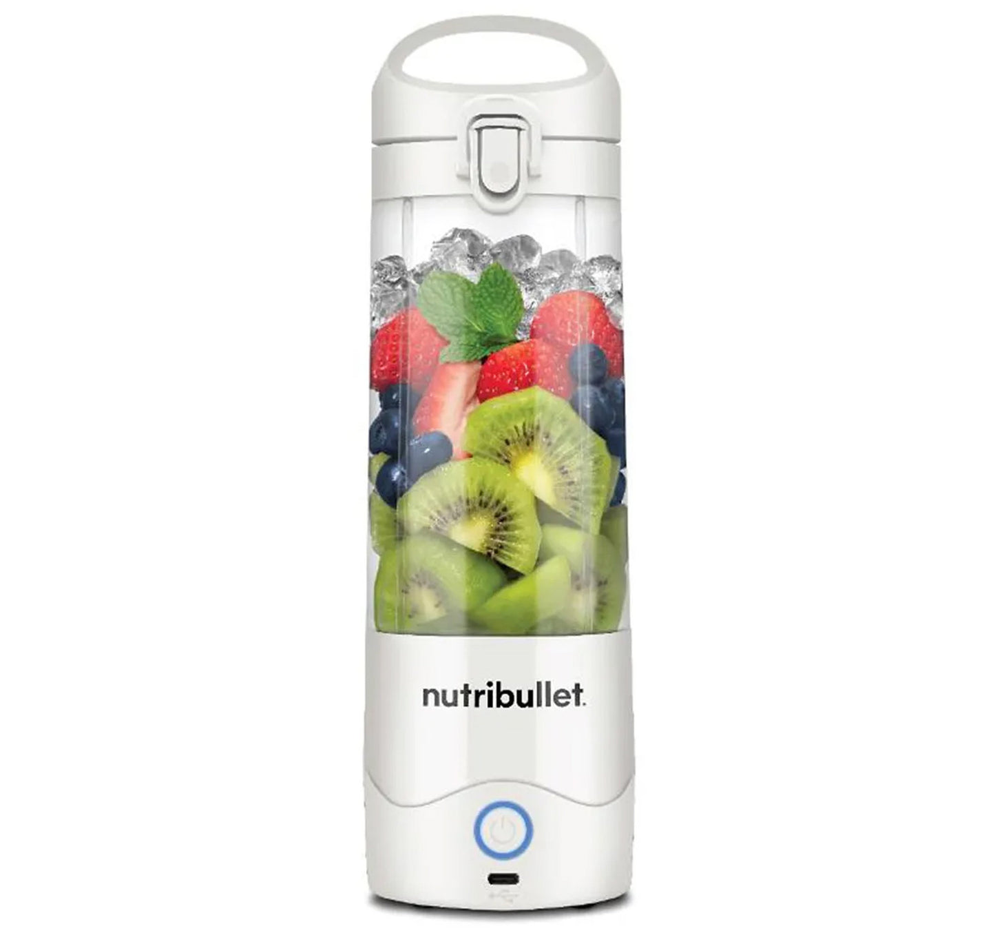 Nutribullet Rechargeable Portable Blender, White, NB-PB475W